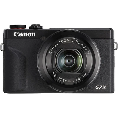 Canon PowerShot G7 X Mark III Digital Compact Camera - Black - Image 1 of 4