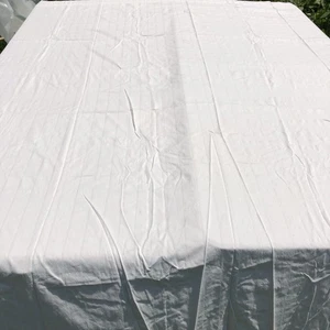 Charter Club Light Gray Queen Flat Sheet 100% Egyptian Cotton - Picture 1 of 8