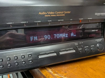 Sony Receiver STR-DE715 Home Audio Theater Receiver - Tested Working - No Remote - Image 1 of 4