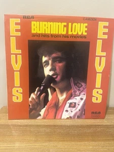 Elvis Presley Burning Love Vinyl LP - Picture 1 of 6