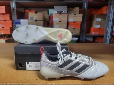 Adidas Ace 17.1 FG W Women Shoes Platinum Metallic Black Red BA8554 Size 8 & 9.5 - Image 1 of 4