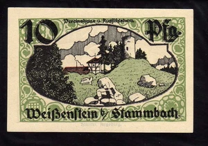 STAMMBACH - GERMANY NOTGELD -   10 PFENNIG - Bild 1 von 2