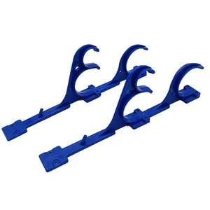 2X(Swimming Pool Pole Hanger Set Plastic Multi Function Hooks for Leaf7415 - Picture 1 of 6
