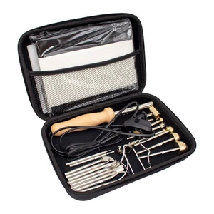 Electric Fabric Flower Maker Artificial Flower Ironing Machine 17 Head Tool Set - Bild 1 von 6