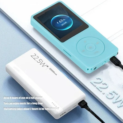 (Blau) MP3-Player MP4-Player Ultradünner 1 8-Zoll-LCD-tragbarer - Bild 1 von 4