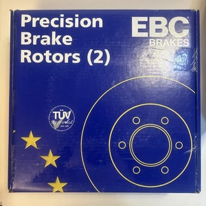 Disc Brake Rotor-USR Series Sport Slotted Rotor Rear EBC New USR7458 - Foto 1 di 4