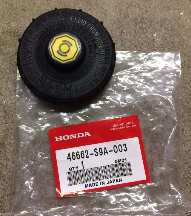 Genuine OEM Brake Master Cylinder Reservoir Cap for Honda 46662S9A003