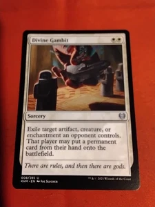 Divine Gambit 008/285 Kaldheim MTG Magic the Gathering - Unbespielt Mint+ - Bild 1 von 2