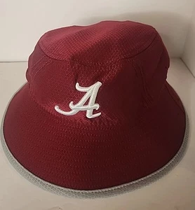 New Era Men's Alabama Crimson Tide Crimson Game Day Bucket Hat OSFA/ Toggle - Picture 1 of 16