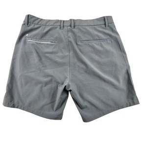 Primo Chino Shorts Herren 34 grau 7" Schrittlänge Stretch Polyester Elasthan Golf - Bild 1 von 8
