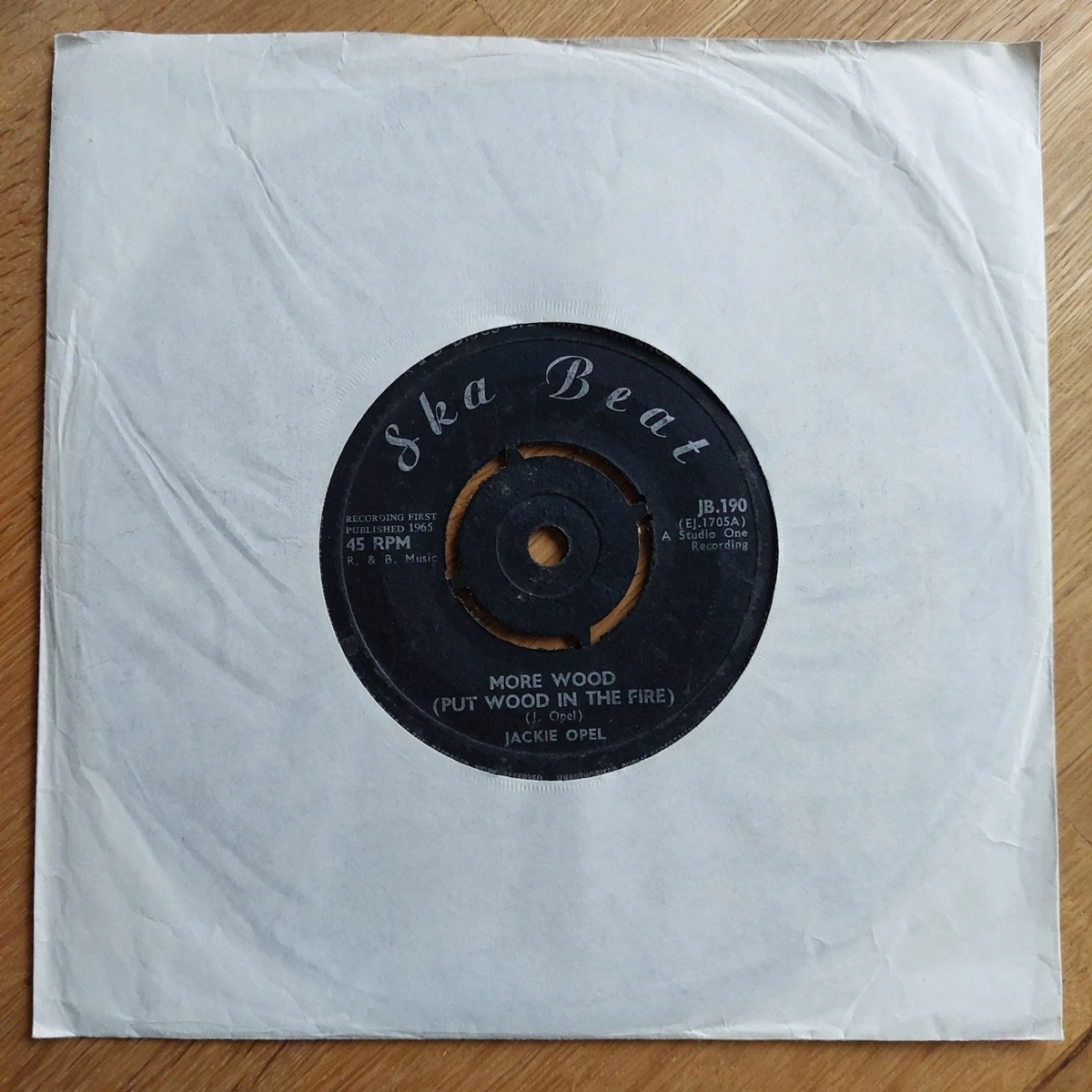 JACKIE OPEL 7' ska スカ rocksteady reggae JACKIE OPEL 7' ska スカ rocksteady reggae JACKIE OPEL 7' ska ska