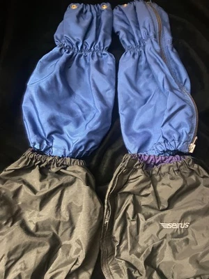 Polainas vintage Chuck Roast Conway NH cremallera completa talla L Plus negras Seirus talla L Foto 1 de 4