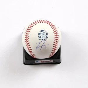Freddie Freeman Signed Baseball 2021 World Series Ball Atlanta Braves Dodgers Be - Picture 1 of 2