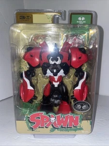 McFarlane Toys 30th Anniversary Robot Wars Spawn Action Figure Platinum Edition - Picture 1 of 10