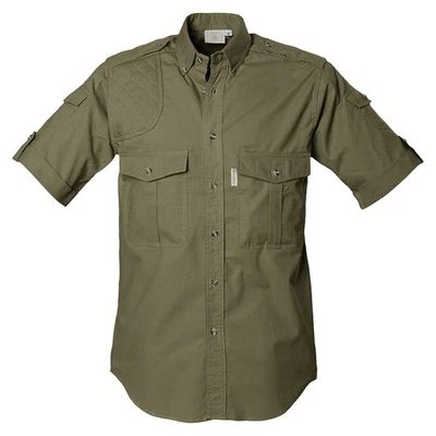 Camisa de musgo de manga corta TAG SAFARI para hombre (MS-041S/S-P867-M) Foto 1 de 4