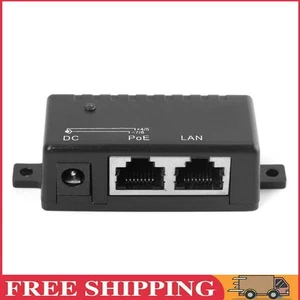 PoE-Splitter PoE-Injektor RJ45 Passiver DC 5,5 mm x 2,1 mm Eingangsadapteranschl - Bild 1 von 11