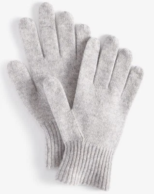 LUVAS CHARTER CLUB Luxo 100% Cashmere Tela Sensível Ao Toque CINZA OS MSRP Novo com etiquetas - Imagem 1 de 3