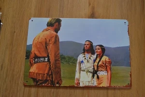 WINNETOU Blechschild - Retro - Vintage - Filmplakat - Deko - Bild 1 von 1