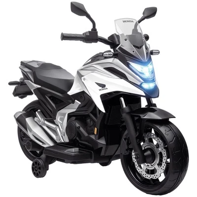 AIYAPLAY Moto électrique pour enfants 107x46x75cm Blanc - Photo 1/4
