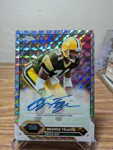 Autografi compositi Topps 2023 George Teague #TCA-GT auto geometrica - Foto 1 di 2