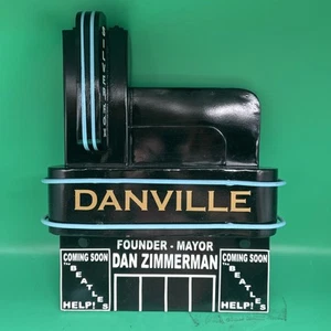 Danville Theater Custom Metal Modem Coming Soon “The Beatles” Silver Fox 15.5” - Picture 1 of 7