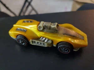 Vintage 1972 Hot Wheels Redline Sizzlers - Uproar in YellowUngetestet Missing Wh - Bild 1 von 6
