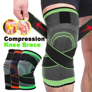 Ginocchiera Circa Compressione Tutore Supporto Cinghia Dolori Articolari Sollievo Artrite - Foto 1 di 24