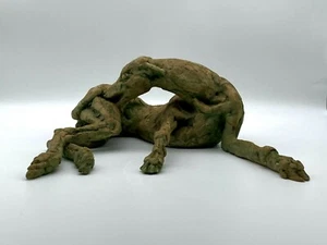 Artistic Dog Sculpture by Carol Orwin Bronze/Copper/Resin limited edition - Picture 1 of 12