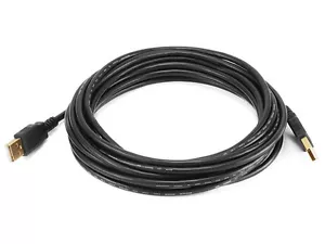 15ft USB 2.0 A Male to A Male 28/24AWG Cable (Gold Plated)  5445 - Picture 1 of 1