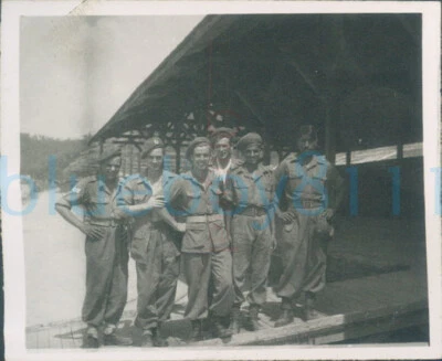 1947 Japan Okahama RE & Indian Drivers Photo by British Soldier - Image 1 of 2