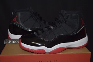 Air Jordan 11 Bred High 2019 Edition Mens Basketball Walking Shoes 378037-061 - Picture 1 of 7