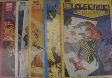 STRIKEFORCE MORITURI ELECTRIC UNDERTOW 1-5 MARVEL COMIC SET COMPLETE 1989 VF/NM