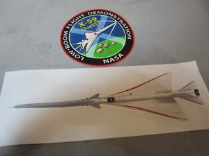 NASA X-58 QueSST Low Boom Decals - Picture 1 of 1