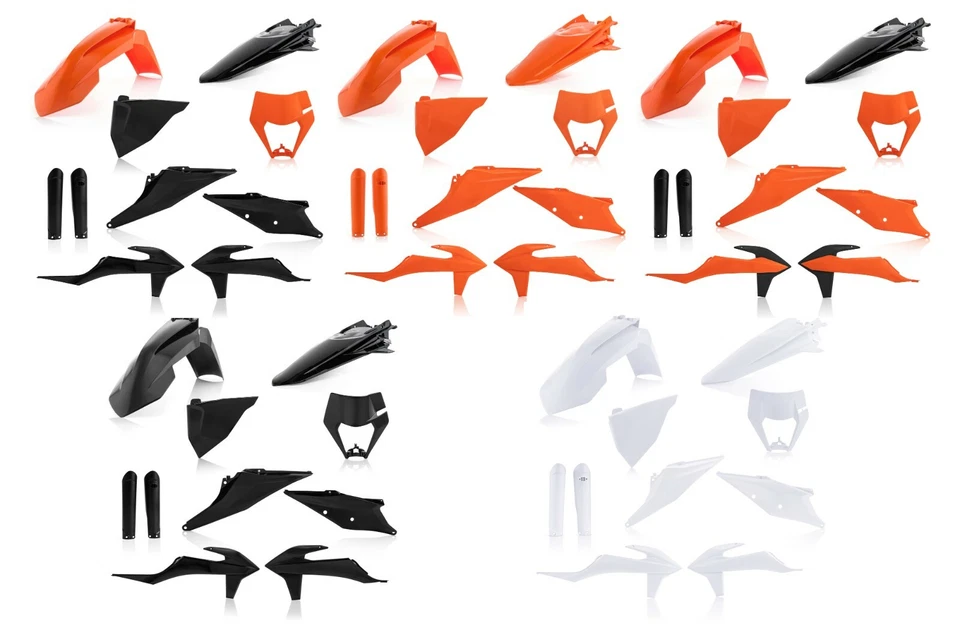 Acerbis Full Plastic Kit for 2020-2022 150-500 KTM EXC-F XC-W TPI  XCF-W - Image 1 of 1