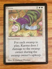 Karma - Beta x1 - NM - English - Magic the Gathering MTG