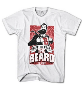 Herren T-Shirt The Beard - Bart Super Hero is here Comic Film Neu S-5XL BH316 - Picture 1 of 1