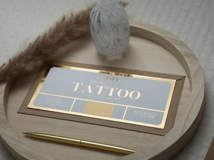 Tattoo Birthday Voucher | Personalised Tattoo Voucher | Gift Voucher | - Picture 1 of 12
