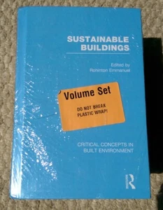 Sustainable Buildings Rohinton Emmanuel 4 Book Set New Hardcover - Picture 1 of 3