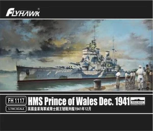 Flyhawk FH1117 1/700 HMS Príncipe de Gales diciembre de 1941 - Imagen 1 de 6