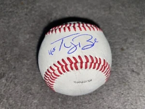 PITTSBURGH PIRATES SAN FRANCISCO GIANTS TYLER BEEDE SIGNED BALL BASEBALL COA - Picture 1 of 3