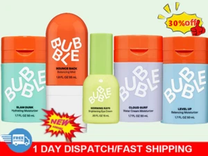 BUBBLE SKINCARE Skincare - Slam Dunk Moisturizer Créme Balancing Gel Cleanser lo - Picture 1 of 21