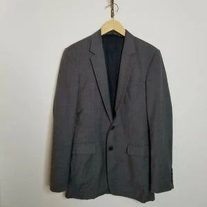 Blazer Kris Van Assche Para Hombre 44 Corte Ajustado Gris Jaspeado Mezcla de Lana - Imagen 1 de 6