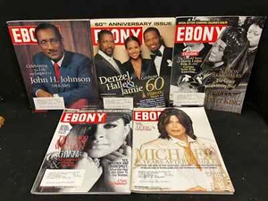 EBONY MAGAZINE, LOT OF 5, 2005-2007 - Bild 1 von 9