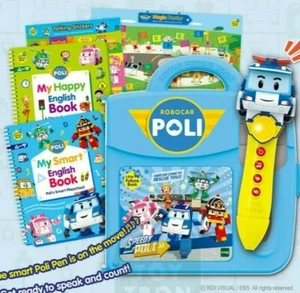 Robocar POLI Pen English Little Future book Sound Toy Study Alphabet Education - Picture 1 of 12