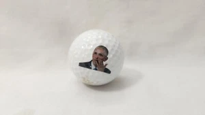 Palla da golf presidente Obama senza marchio - Foto 1 di 1