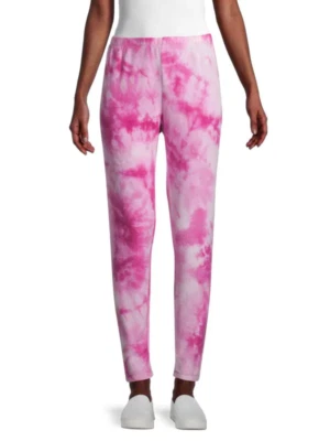 NUEVO CON ETIQUETAS - WILDFOX Love Potion Wash Knox Pantalones deportivos, rosa tie-dye - Talla grande Foto 1 de 2