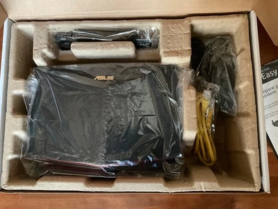 ASUS RT-AX86U Pro 5700Mbps Dual Band WiFi 6 Extendable Gaming Router 2.5G VLAN - Image 1 of 3