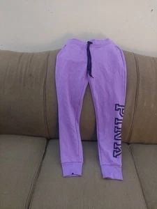 PINK by Victoria's Secret Purple Skinny Joggers PINK logo (Black) Women's XS - Picture 1 of 8