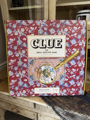 Clue For Anthropologie Special Limited Edition Sold Out Board Game Deluxe Wood - Image 1 of 2