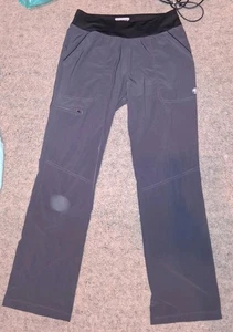 Healing Hands Performance Sport Scrub Pants Small Womens Black and gray  - Picture 1 of 4
